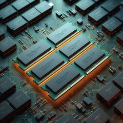 Qualcomm i Apple mogą wykorzystać pamięć LPDDR6 w swoich nadchodzących układach SoC dla smartfonów (obraz wygenerowany przez DALL-E 3.0)