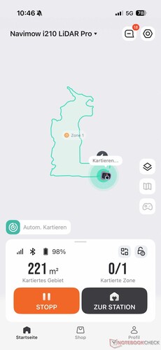 Trwa automatyczne mapowanie