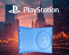 Baner promujący akcje firmy Sony przedstawiający puste fizyczne opakowanie gry