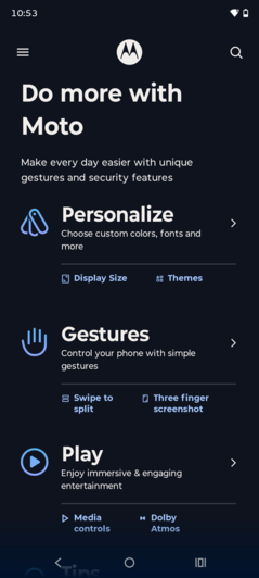 Oprogramowanie Motorola Edge 70