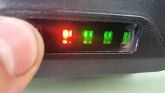 4-stopniowy wskaźnik pozostałej pojemności