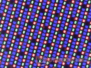 Ostre subpiksele RGB z minimalną ziarnistością