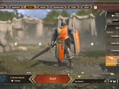 Ekran menu gry Warlander (Źródło: własne)