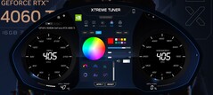 Xtreme Tuner Plus - menu RGB
