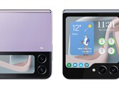 Samsung Galaxy Z Flip5 będzie miał bardziej utylitarny ekran okładki. (Źródło obrazu: @UniverseIce na Twitterze)