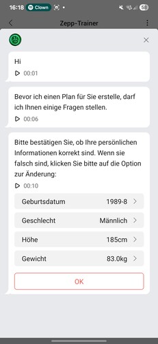 Amazfit Active 2: Trening