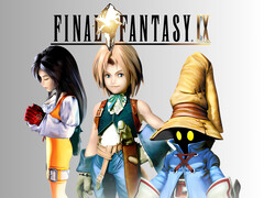 Grafika Final Fantasy 9 z Zidane'em w środku (źródło zdjęcia: Square Enix z poprawkami)