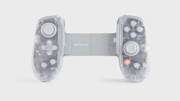 Specjalna edycja Bith x Backbone Pro ma białą, półprzezroczystą obudowę. (Źródło zdjęcia: Backbone)