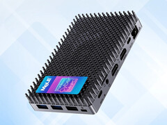 Cyber X1 mini PC kosztuje około 349 dolarów w UE. Na zdjęciu: projekt systemu. (Źródło obrazu: MeLE - edytowane)