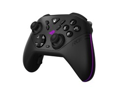 Bezprzewodowy kontroler ROG Raikiri II Xbox posiada diody LED z przodu i po bokach. (Źródło obrazu: Asus ROG)