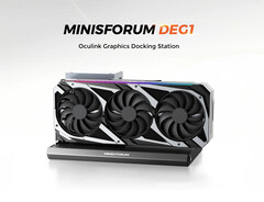 MINISFORUM sprzedaje DEG1 na całym świecie, ale na razie tylko w ograniczonych ilościach. (Źródło zdjęcia: MINISFORUM)