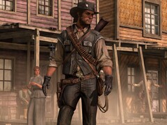 John Marston w scenie miejskiej z Red Dead Redemption (źródło obrazu: Rockstar Games)
