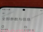 "13 Pro" zerka z niedawno wyciekłego zdjęcia. (Źródło: Xiaomiui)