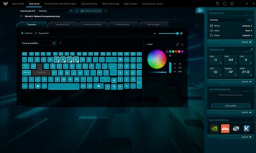 RGB na przycisk