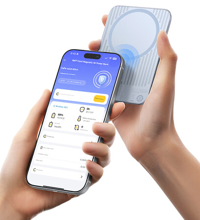 Funkcja NFC w power banku (tłumaczenie maszynowe)