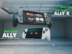 Urządzenia przenośne ROG Xbox Ally i ROG Xbox Ally X. (Źródło obrazu: Microsoft)