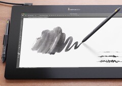 Pen Display 16 Lite zawiera dwa rysiki z różnymi uchwytami. (Źródło obrazu: Xencelabs)