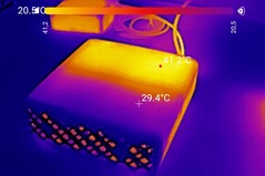 HP ZGX Nano G1n AI Station z przodu