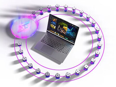 IdeaPad Pro 5i Gen 11 zachowuje klawiaturę numeryczną i pełnowymiarowe klawisze strzałek.