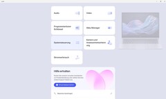Główne menu opcji ustawień
