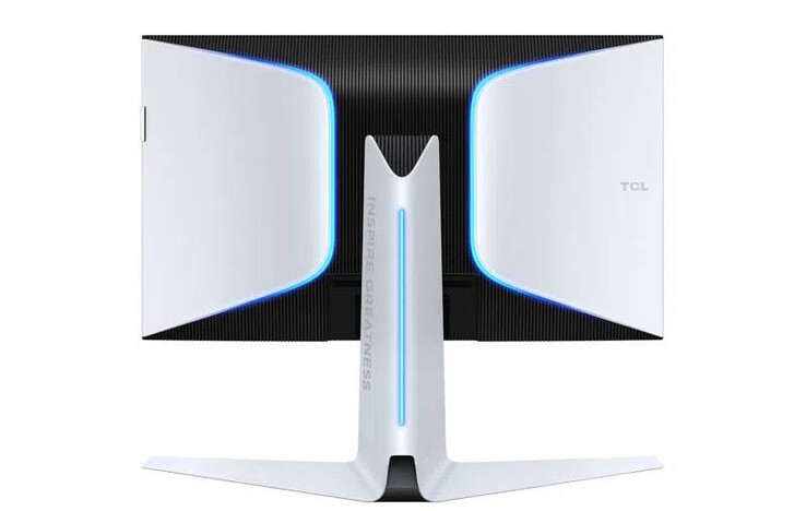 27-calowy monitor do gier 4K ma wbudowane oświetlenie i dość dużą podstawkę (źródło obrazu: TCL)