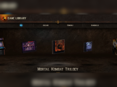 Zrzut ekranu z biblioteki gier Mortal Kombat Legacy Kollection (źródło obrazu: Atari YouTube)