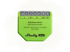 Shelly's Dimmer Gen4 (na zdjęciu) jest już dostępny w Stanach Zjednoczonych. (Źródło zdjęcia: Shelly, edytowane)