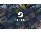 Obraz promocyjny Steam z logo pośrodku wyświetlanym na tle różnych okładek gier. (Źródło obrazu: Steam)
