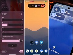 Rzekomo wyciekły zrzuty ekranu Android 17 pokazujące zmiany w wyglądzie.