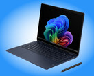 Nowy OmniBook X Flip 14 może być skonfigurowany w kolorze Atmospheric Blue niezależnie od wybranego procesora.