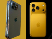 Wyciekły model iPhone'a Ultra (po lewej) obok iPhone'a 17 Pro (po prawej) - edytowano.