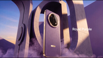 Honor X9e Pro w kolorze Royal Purple.