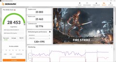 3DMark Fire Strike w trybie zrównoważonym
