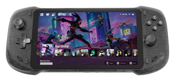 Słuchawka Abxylute One Pro ma lepszy wyświetlacz niż Logitech G Cloud. (Źródło obrazu: Abyxlute)