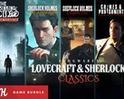 Baner Humble Bundle Frogwares Lovecraft i Sherlock Classics (źródło obrazu: Humble Bundle z poprawkami)