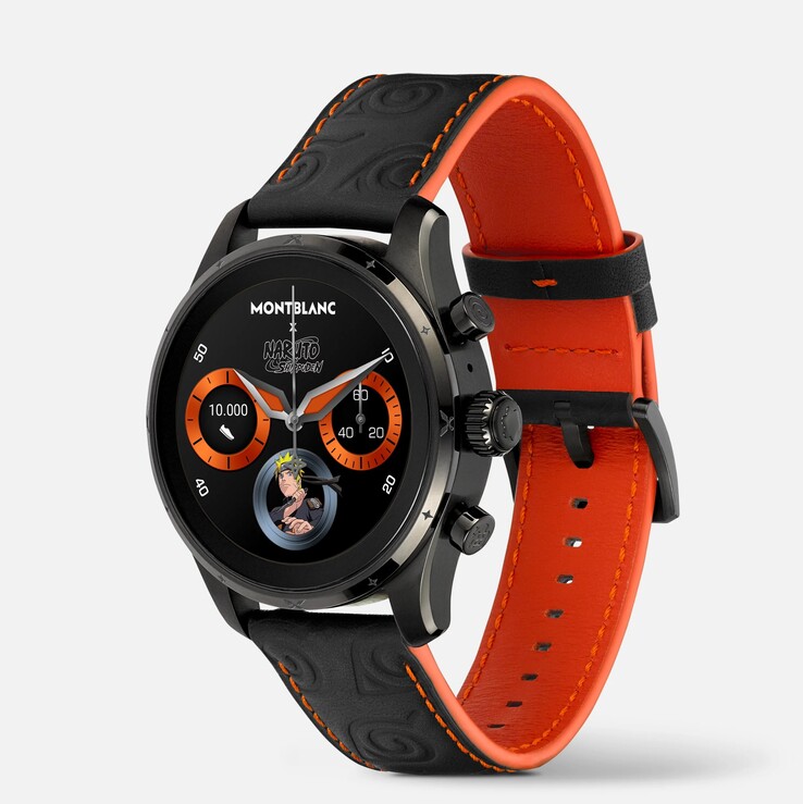 Montblanc Summit 3 Smartwatch x Naruto. (Źródło obrazu: Montblanc)