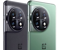 Wybór kolorów OnePlus 11 (Źródło: OnLeaks via GadgetGang)