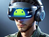 Meta zamierza pozycjonować swoje zestawy słuchawkowe Quest jako "Android" alternatywę dla Vision Pro. (Zdjęcie: Dall-E 3)