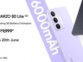 Realme Narzo 80 Lite 5G jest dostępny w kolorach krystalicznie fioletowym i onyksowym (źródło obrazu: Realme)