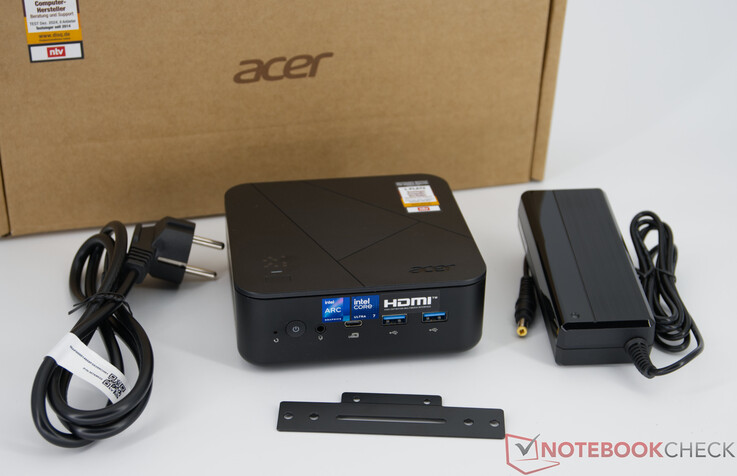 Zawartość opakowania Acer Revo Box RB102