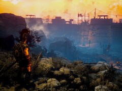 Obraz przedstawiający miasto w grze Achilles: Legends Untold.