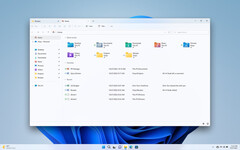 Windows 11 wkrótce będzie obsługiwał Eksploratora plików z zakładkami, który już wcześniej otrzymał redesign. (Źródło obrazu: Microsoft)