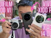Youtuber Ben's Gadget Reviews pokazuje zdjęcia porównawcze Fujifilm X100VI z flagowymi smartfonami Vivo X100 Pro i Xiaomi 14 Ultra.