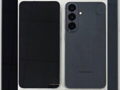 Rzekomy wygląd przedniej i tylnej części Galaxy S26 FE.
