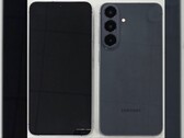 Rzekomy wygląd przedniej i tylnej części Galaxy S26 FE.