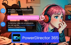 Cyberlink PowerDirector zapewnia edytorom wideo lokalne funkcje sztucznej inteligencji i efekty, które oszczędzają czas. (Źródło obrazu: CyberLink)