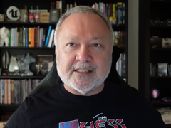 Zrzut ekranu przedstawiający reżysera Fallouta, Tima Caina (źródło obrazu: Timothy Cain YT)