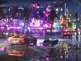 Zrzut ekranu z GTA 6 przedstawiający nocne życie Vice City