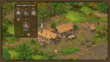 Na zdjęciu: Zrzut ekranu z rozgrywki w Hero of the Kingdom: The Lost Tales 1.
