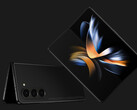 Wydaje się, że niewiele dzieli design modelu Galaxy Z Fold4 od jego następcy, fot. (Źródło obrazu: @OnLeaks &amp; SmartPrix)